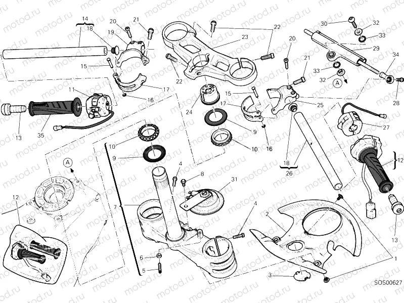 SEMIMANUBRI - AMMORTIZZATORE DI STERZO » UNCLASSIFIED