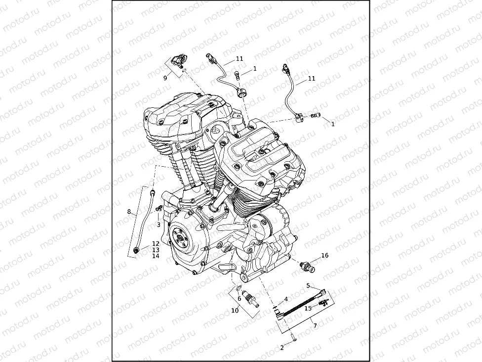SENSORS AND SWITCHES, ENGINE
