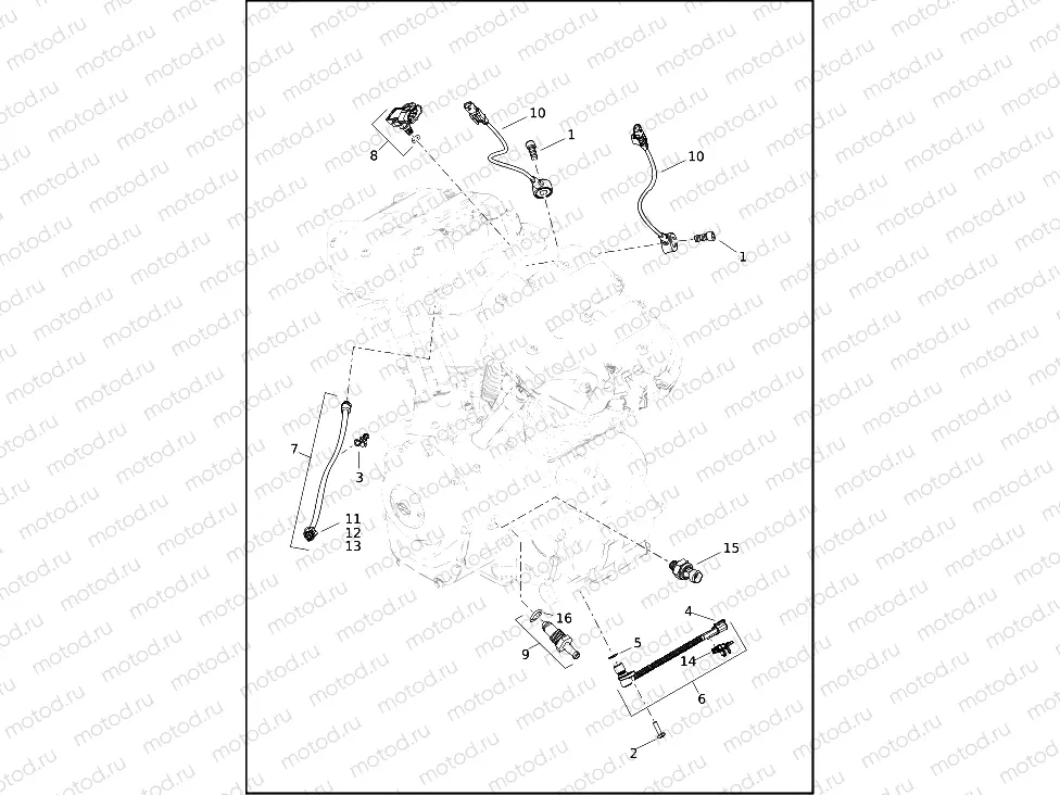 SENSORS AND SWITCHES, ENGINE