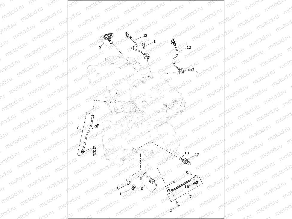 SENSORS AND SWITCHES, ENGINE