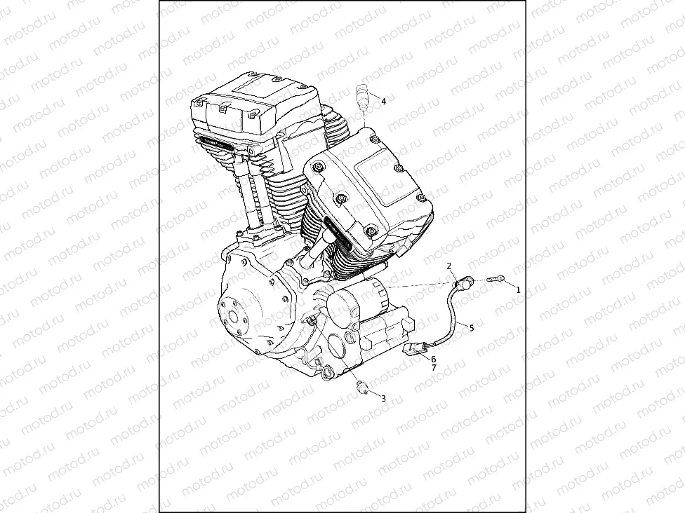 SENSORS AND SWITCHES, ENGINE - FXDLS