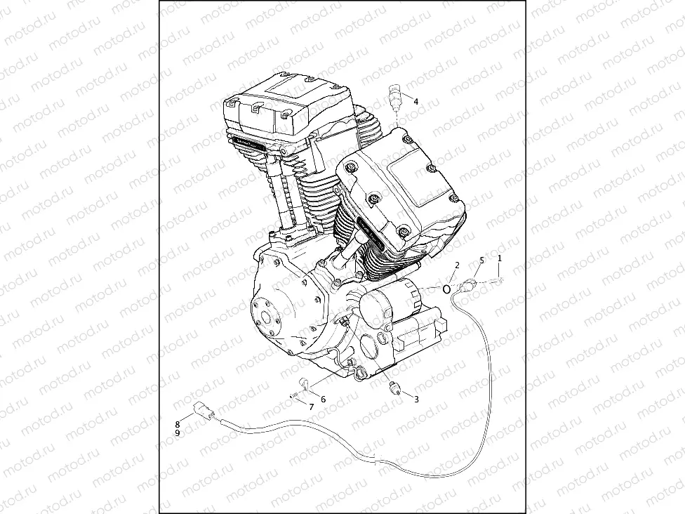 SENSORS AND SWITCHES, ENGINE - TWIN CAM 110â¢