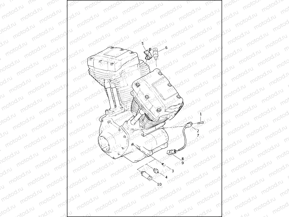 SENSORS & SWITCHES, ENGINE