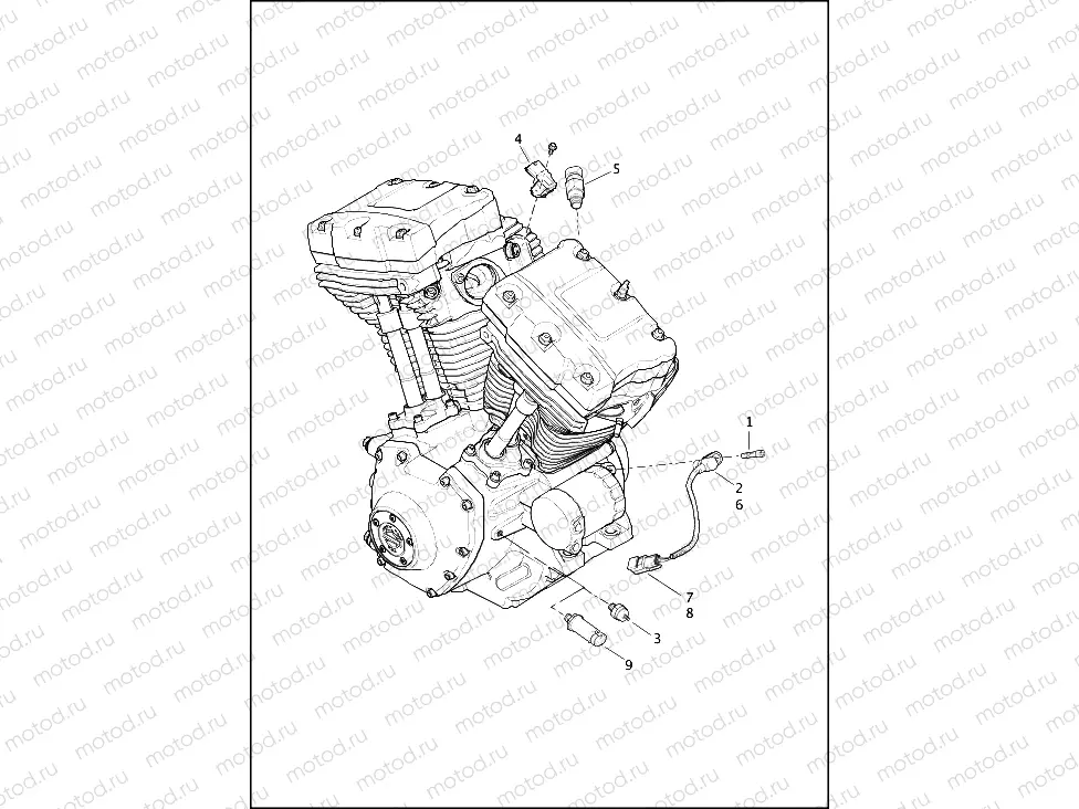 SENSORS & SWITCHES, ENGINE