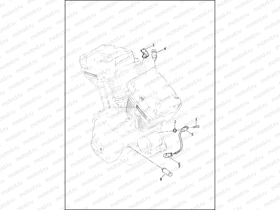 SENSORS & SWITCHES, ENGINE