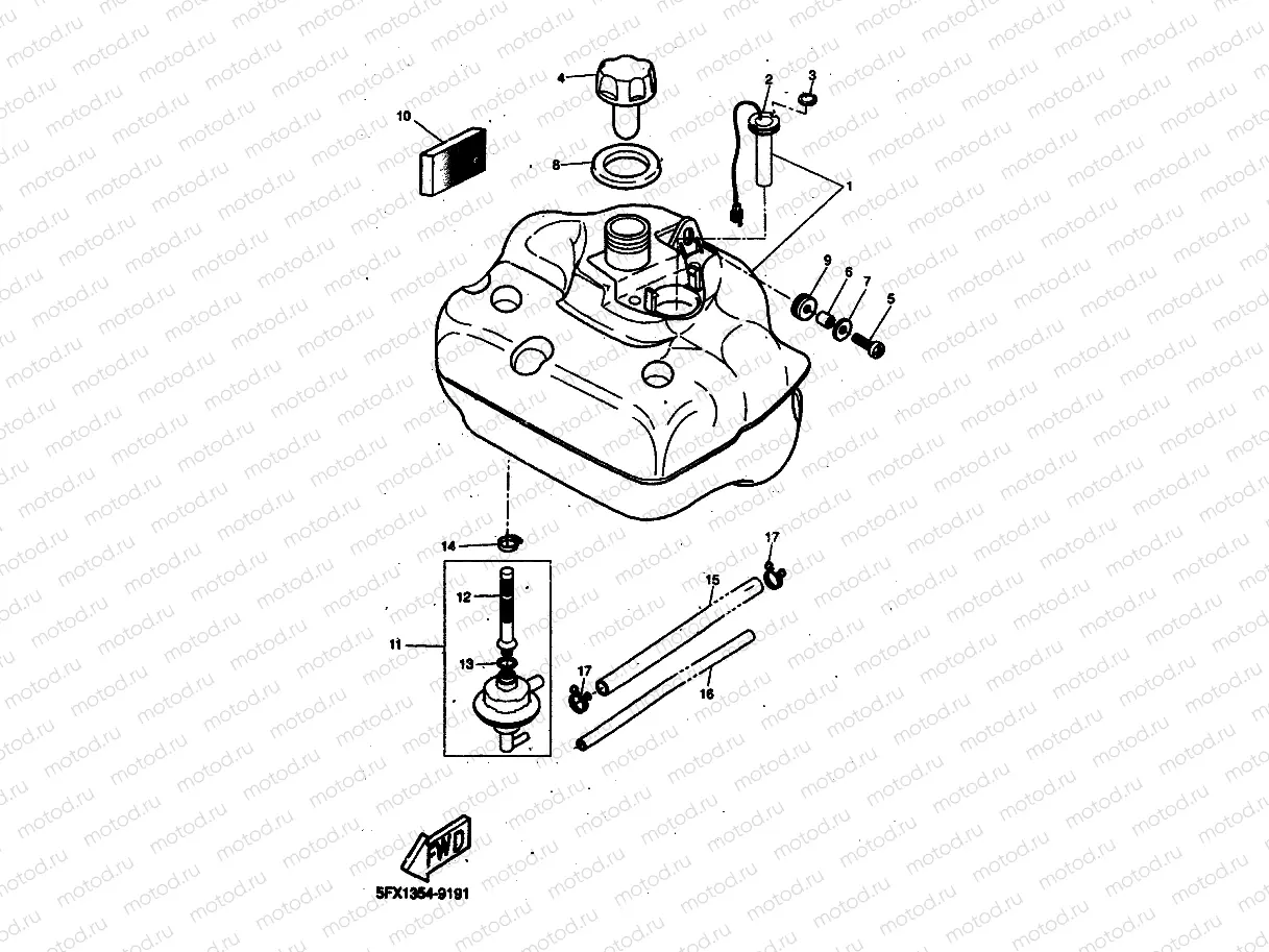 SERBATOIO CARBURANTE