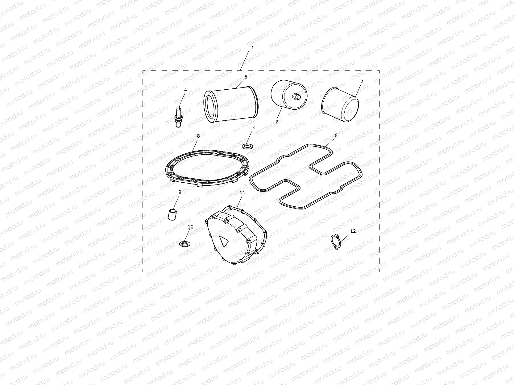 Service Kit - Eng No 456551