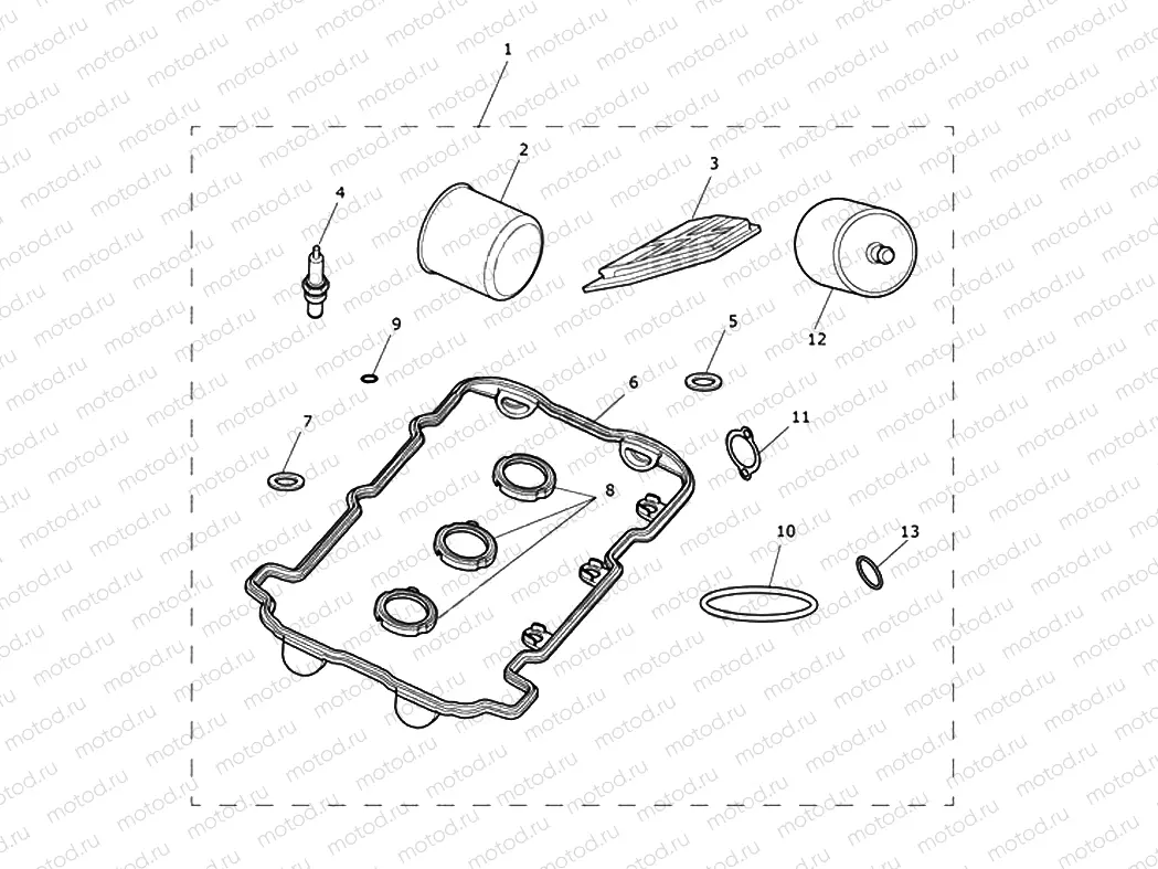 Service Kits with Fuel Filter