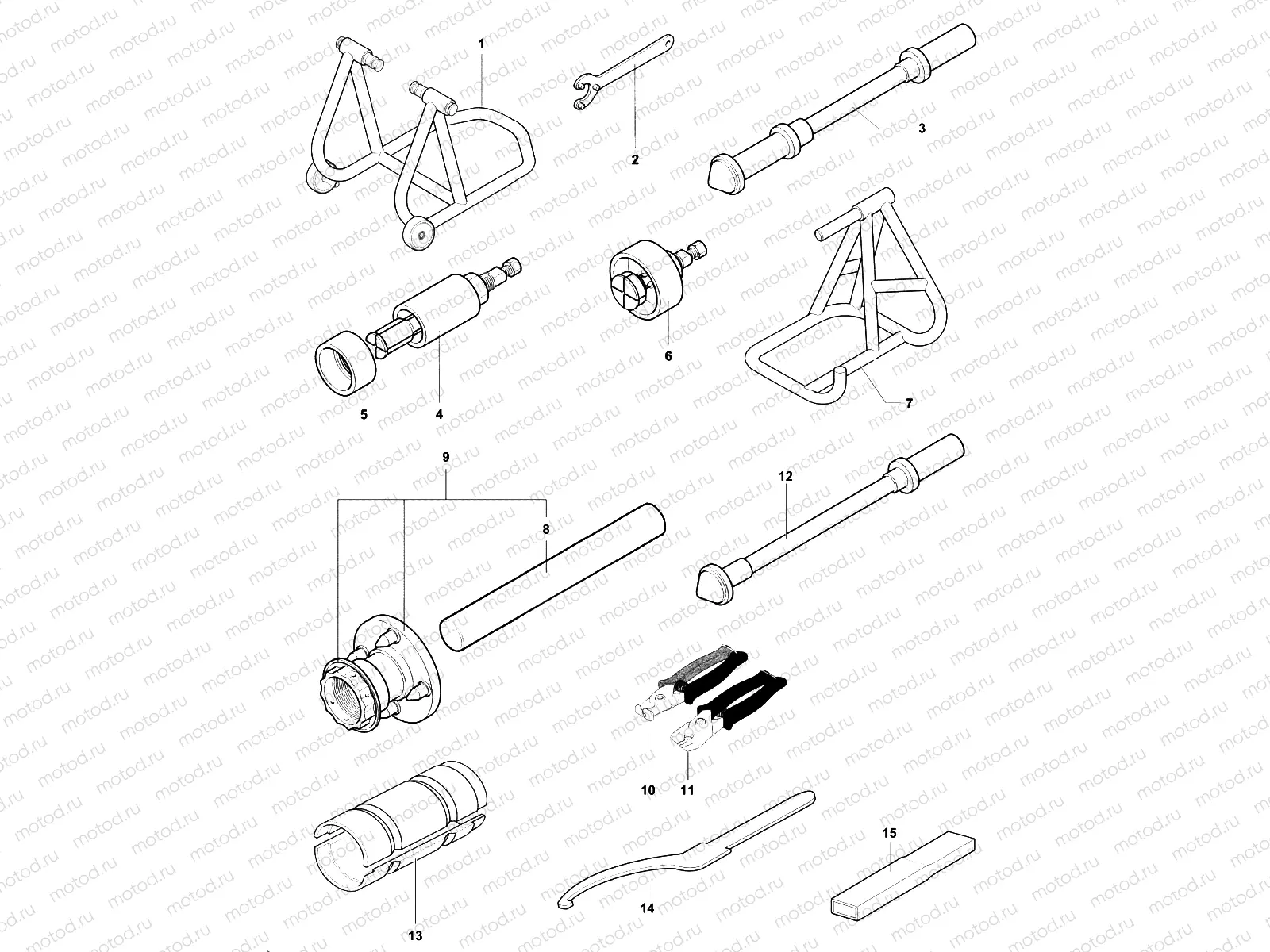 Service Tools Frame 1
