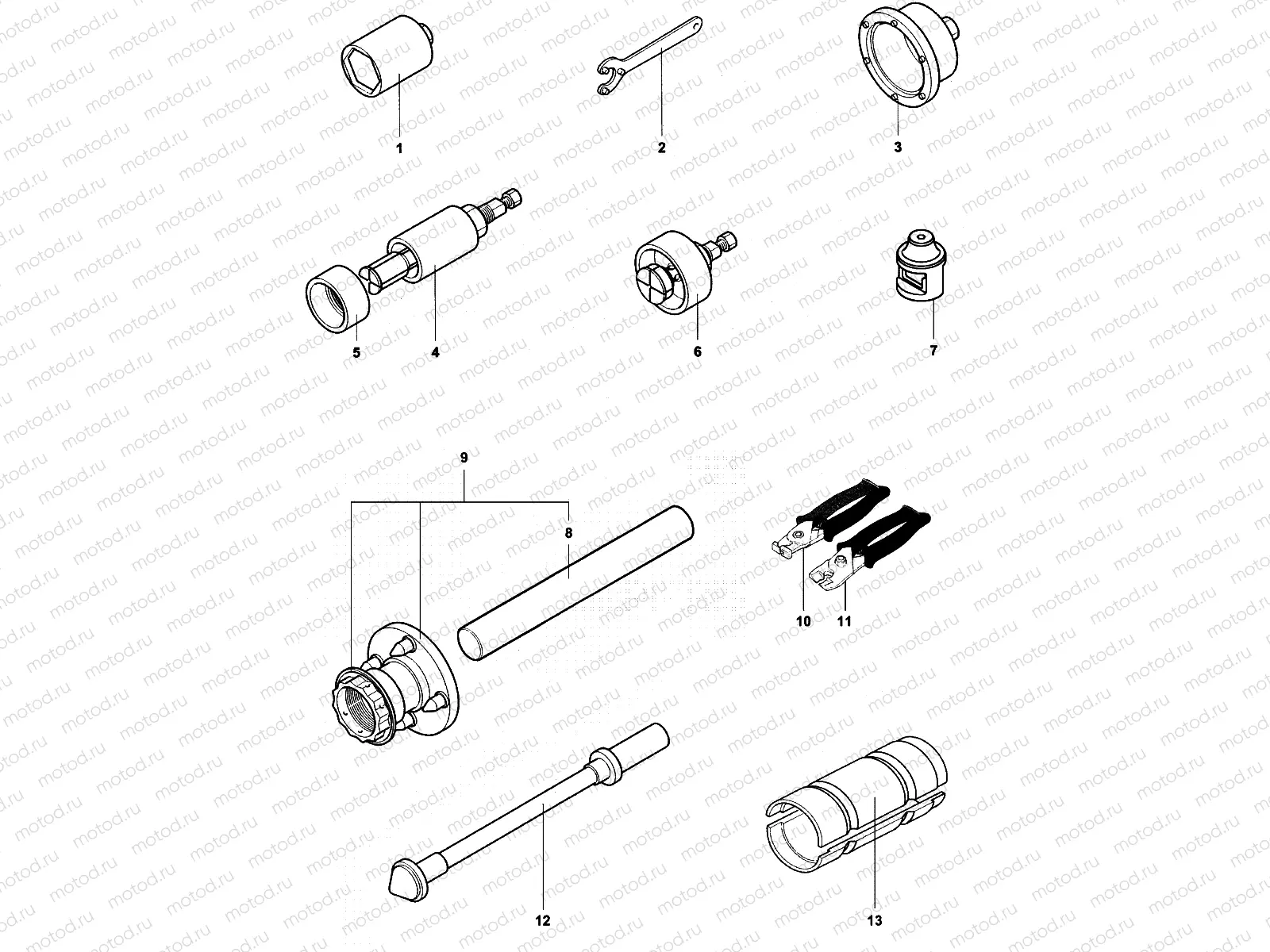Service Tools Frame 1