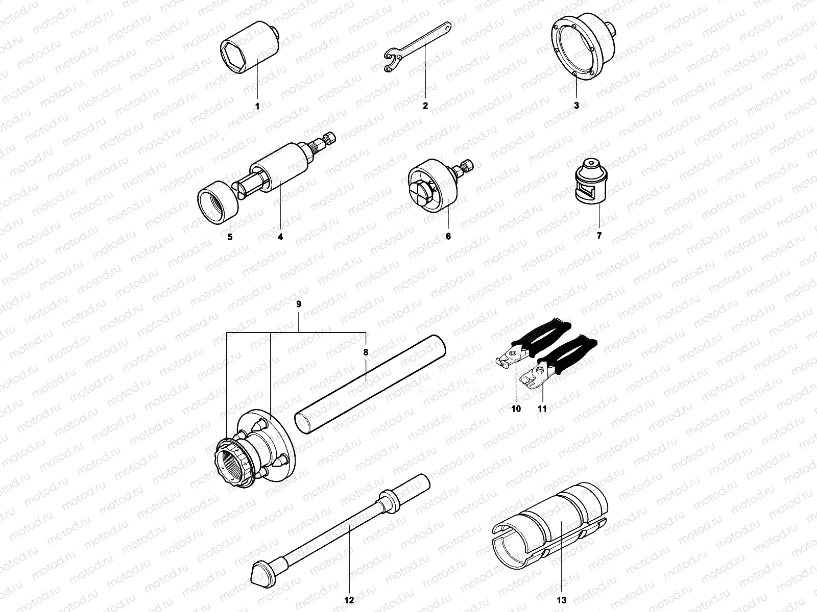 Service Tools Frame 1
