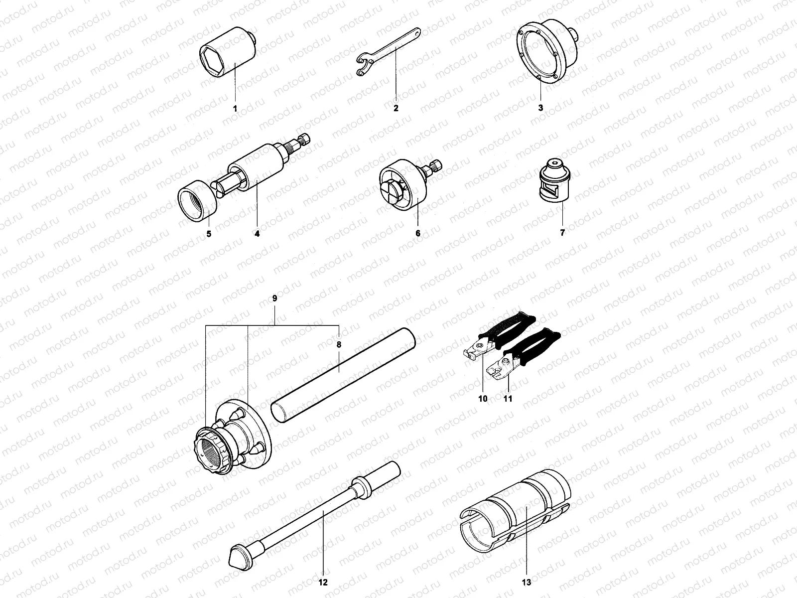 Service Tools Frame 1