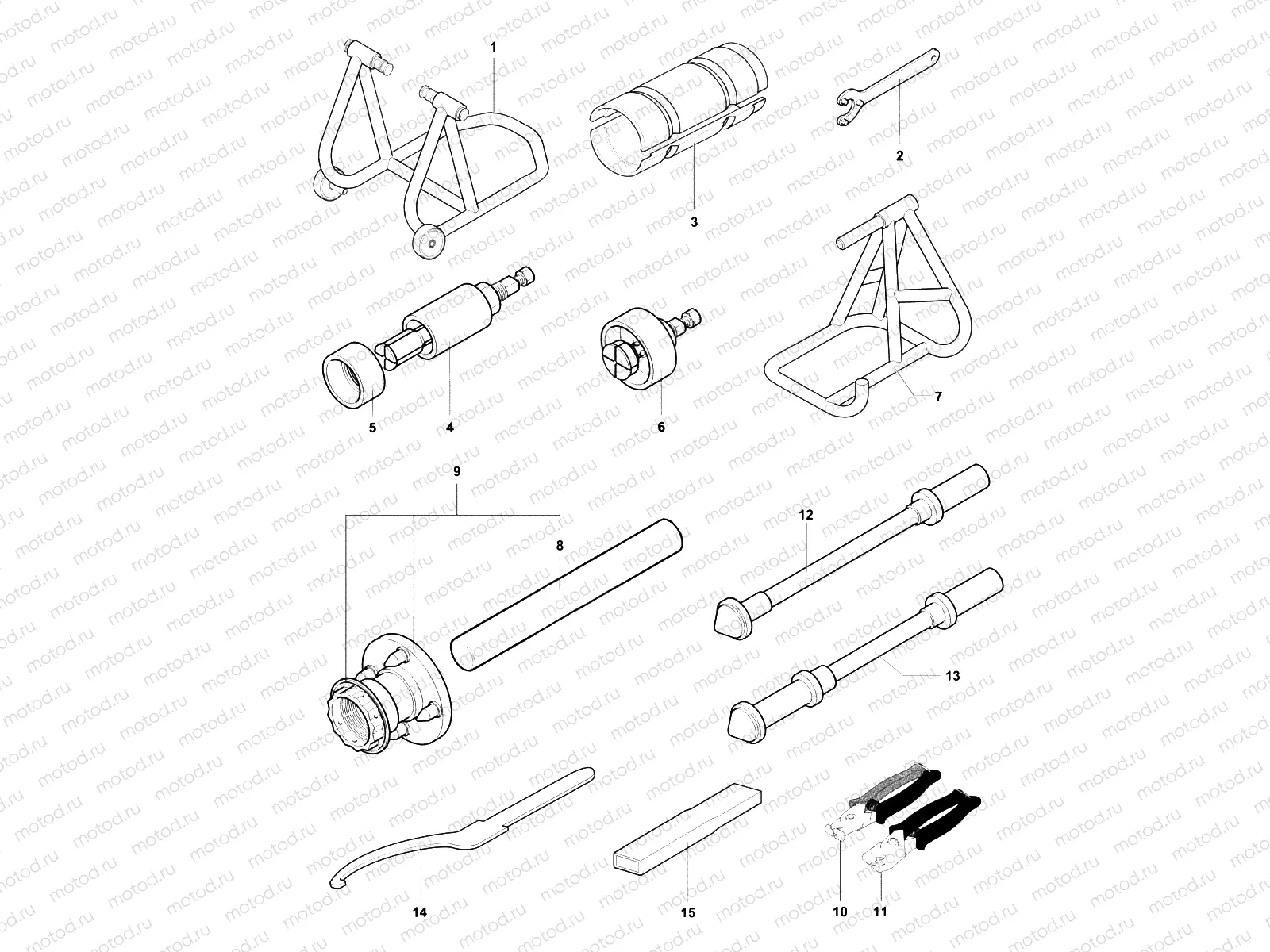 Service Tools Frame 1