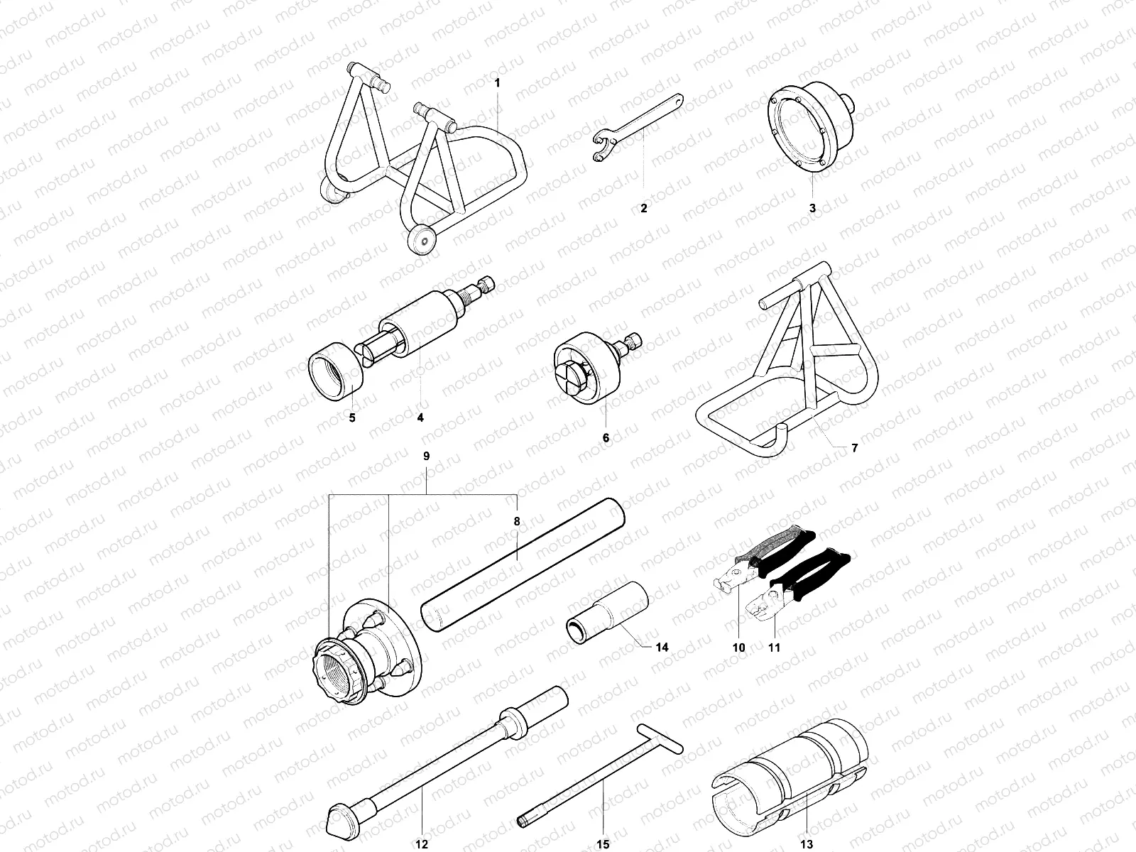 Service Tools Frame 1