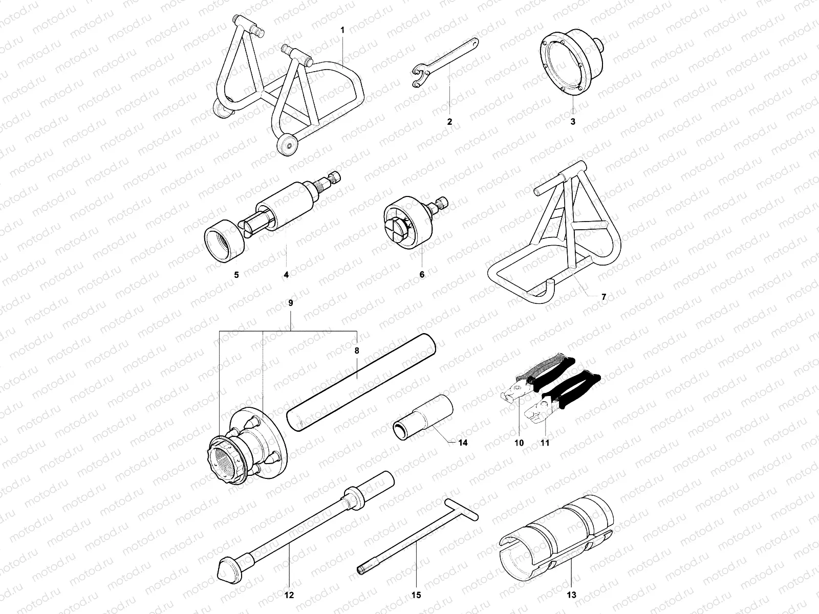 Service Tools Frame 1