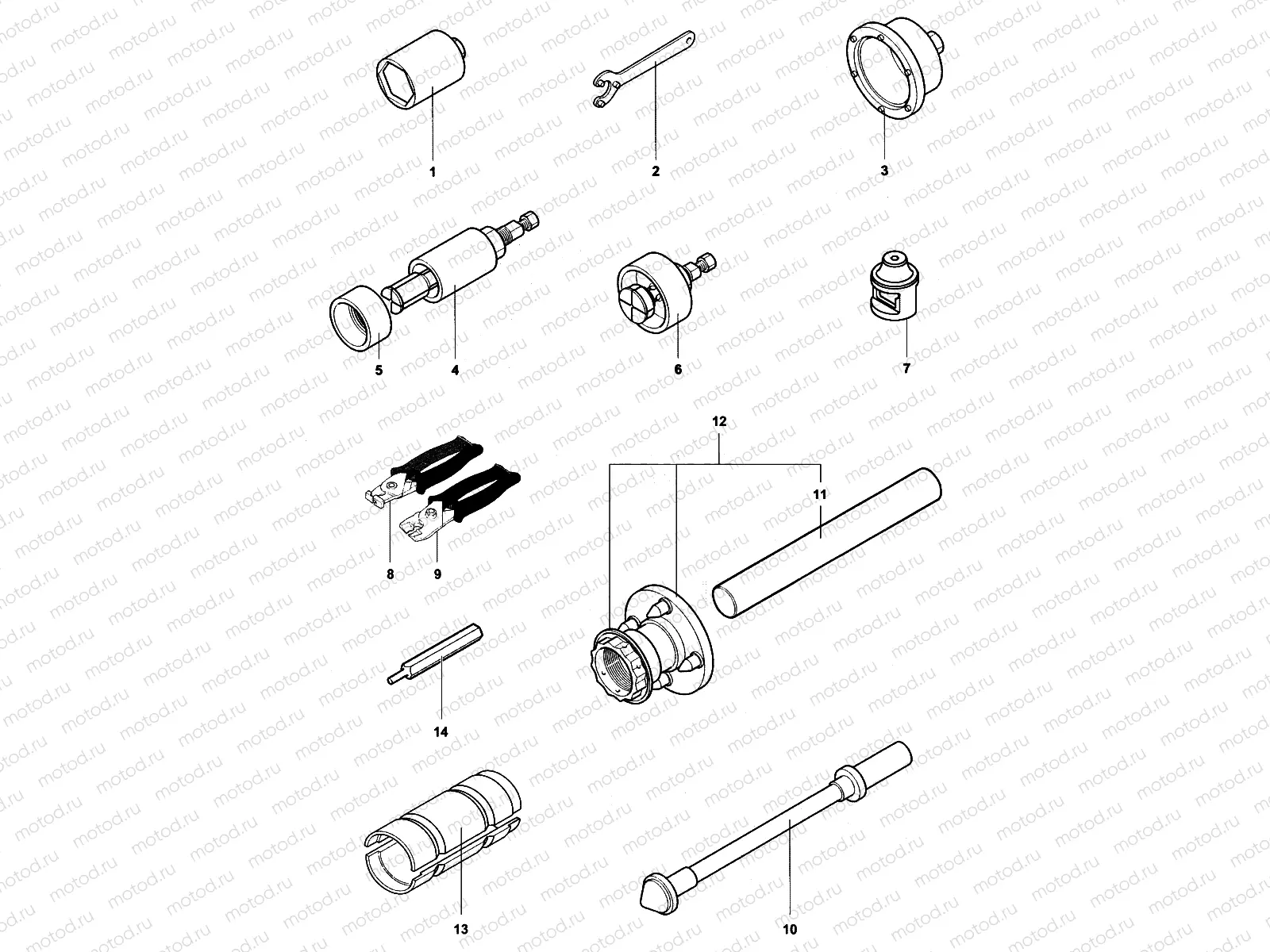 Service Tools Frame 1