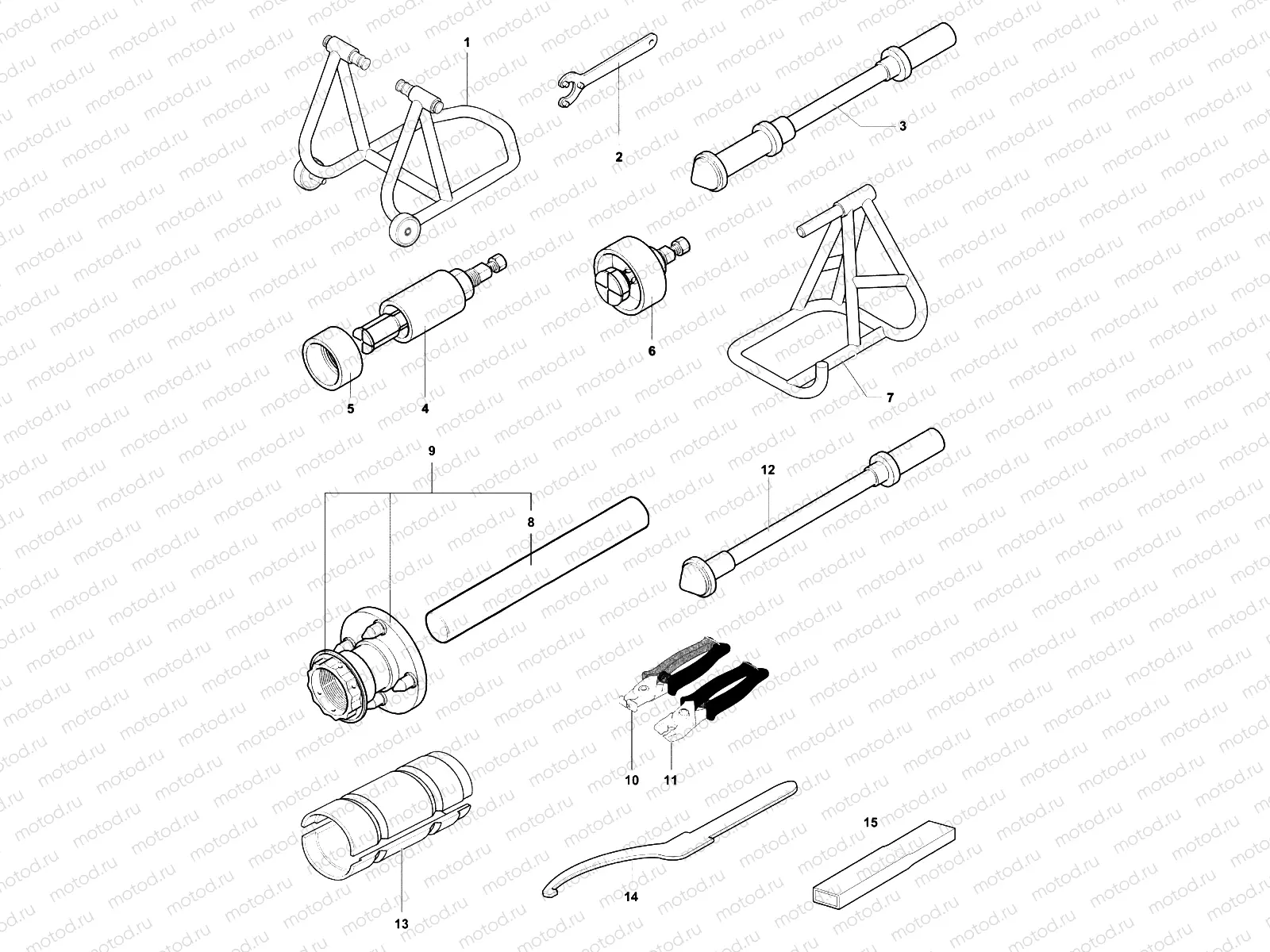 Service Tools Frame 1