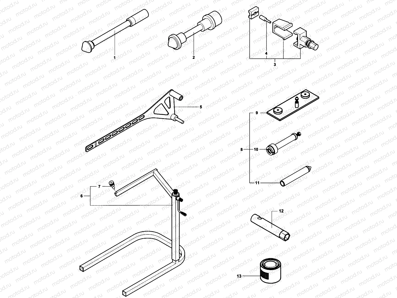 Service Tools Frame 2