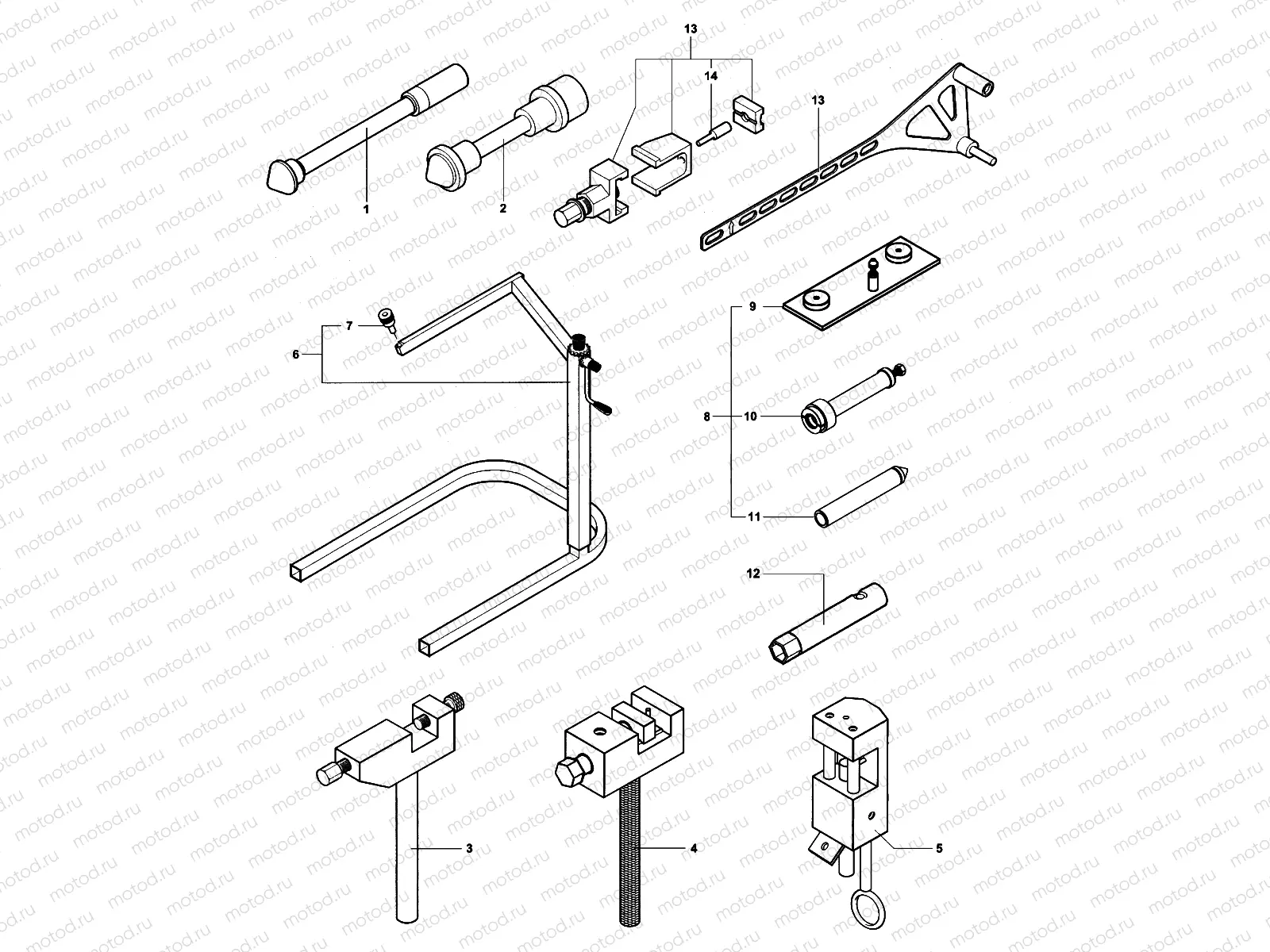 Service Tools Frame 2