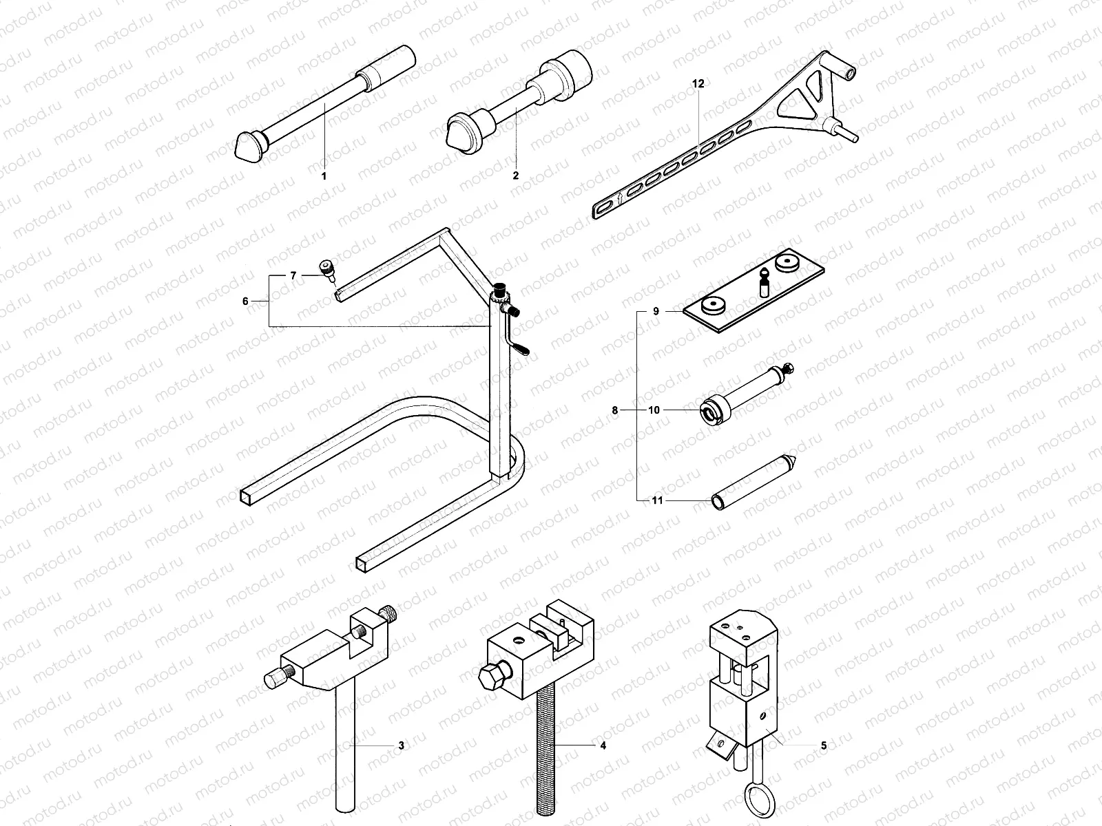 Service Tools Frame 2