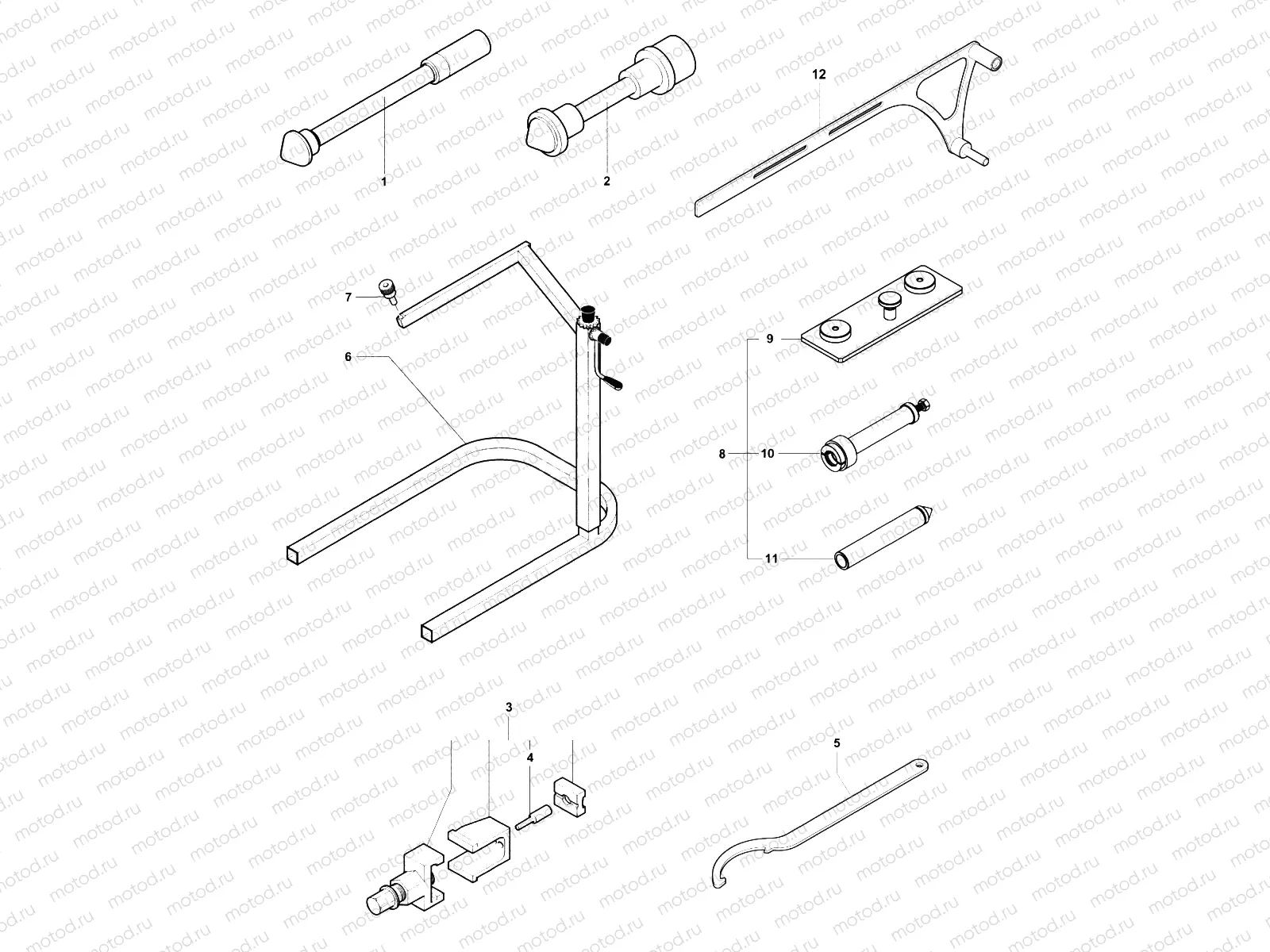 Service Tools Frame 2