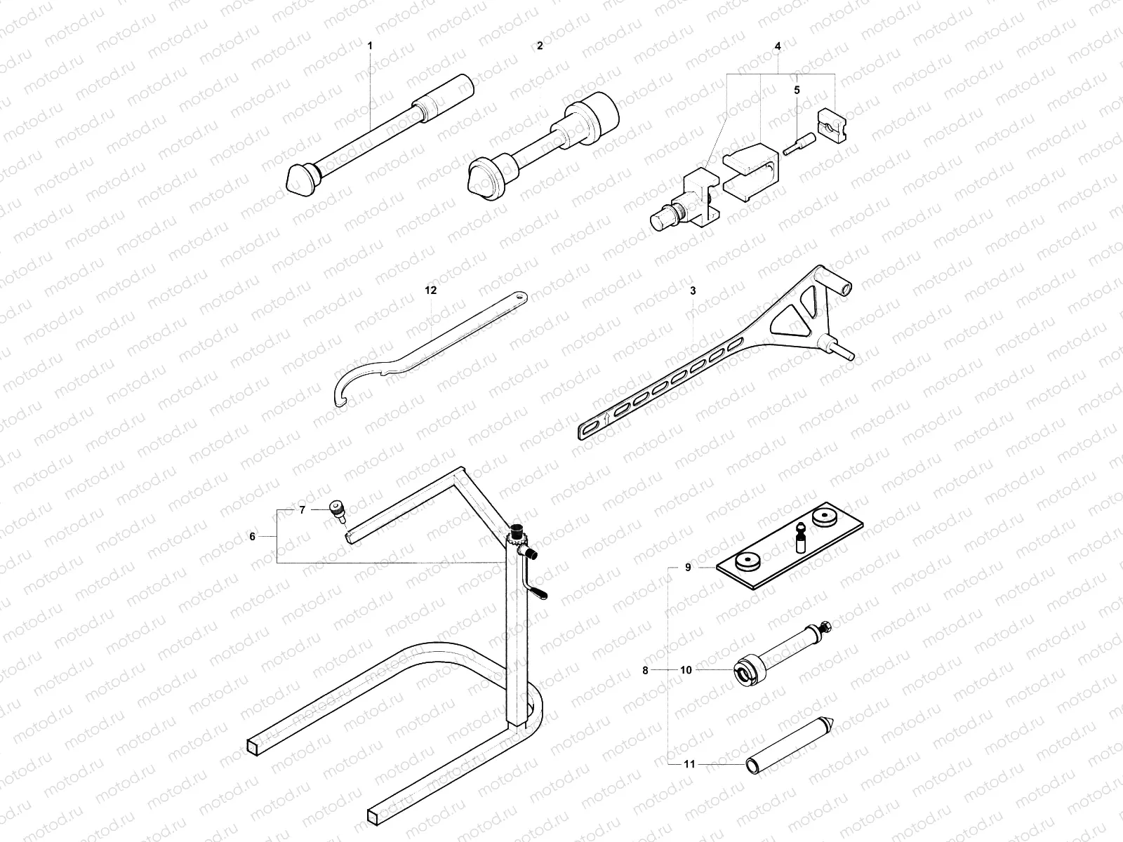 Service Tools Frame 2