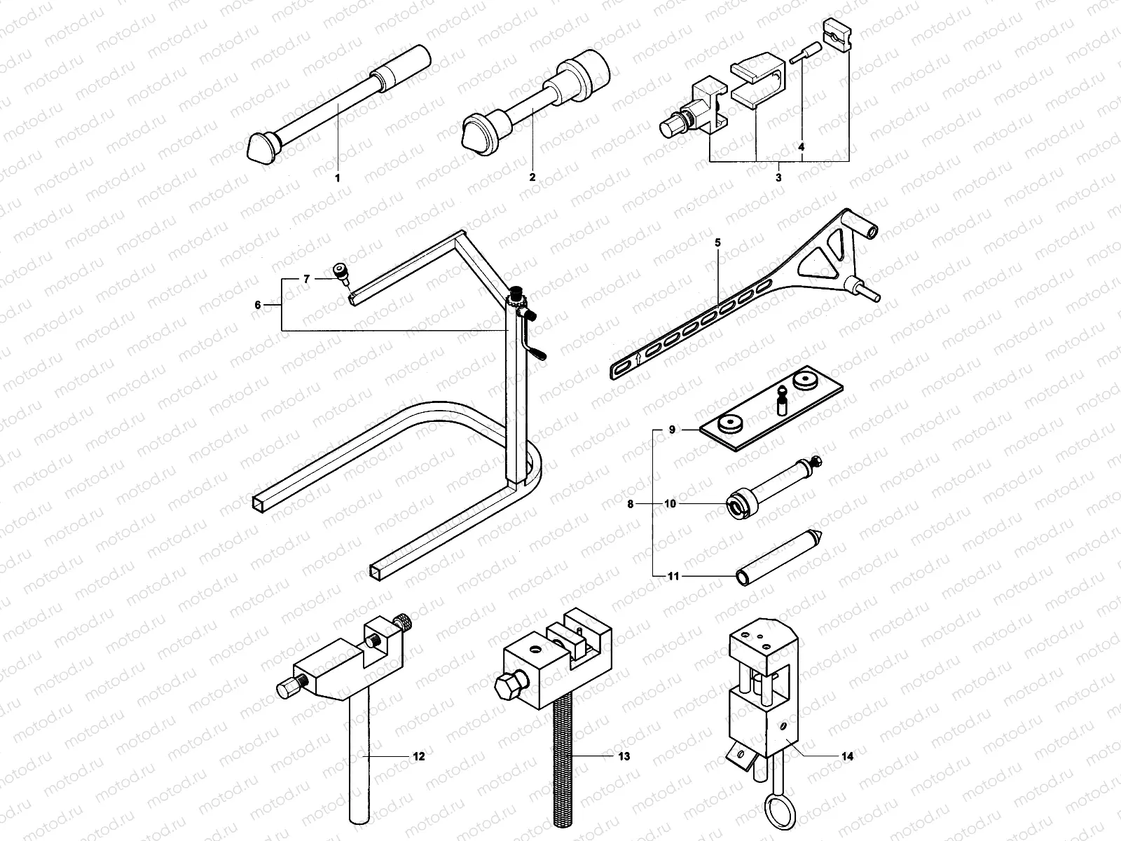 Service Tools Frame 2