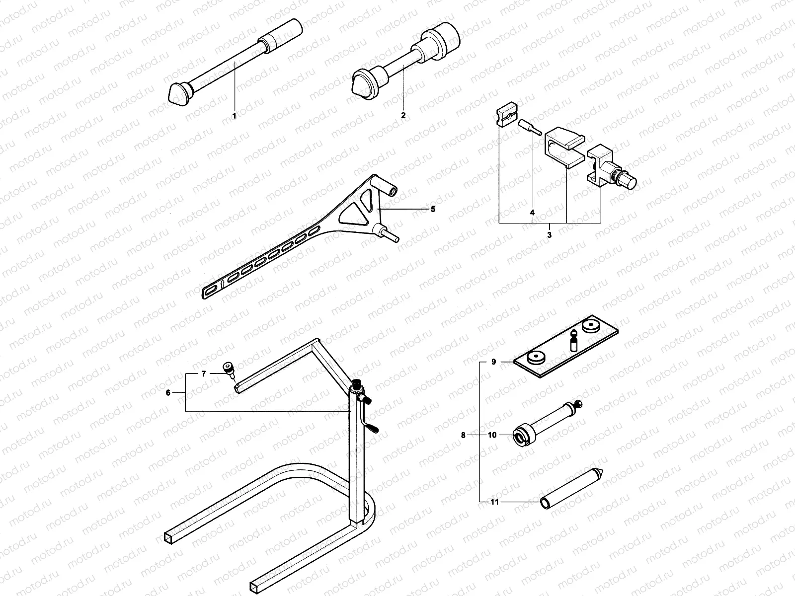 Service Tools Frame 2