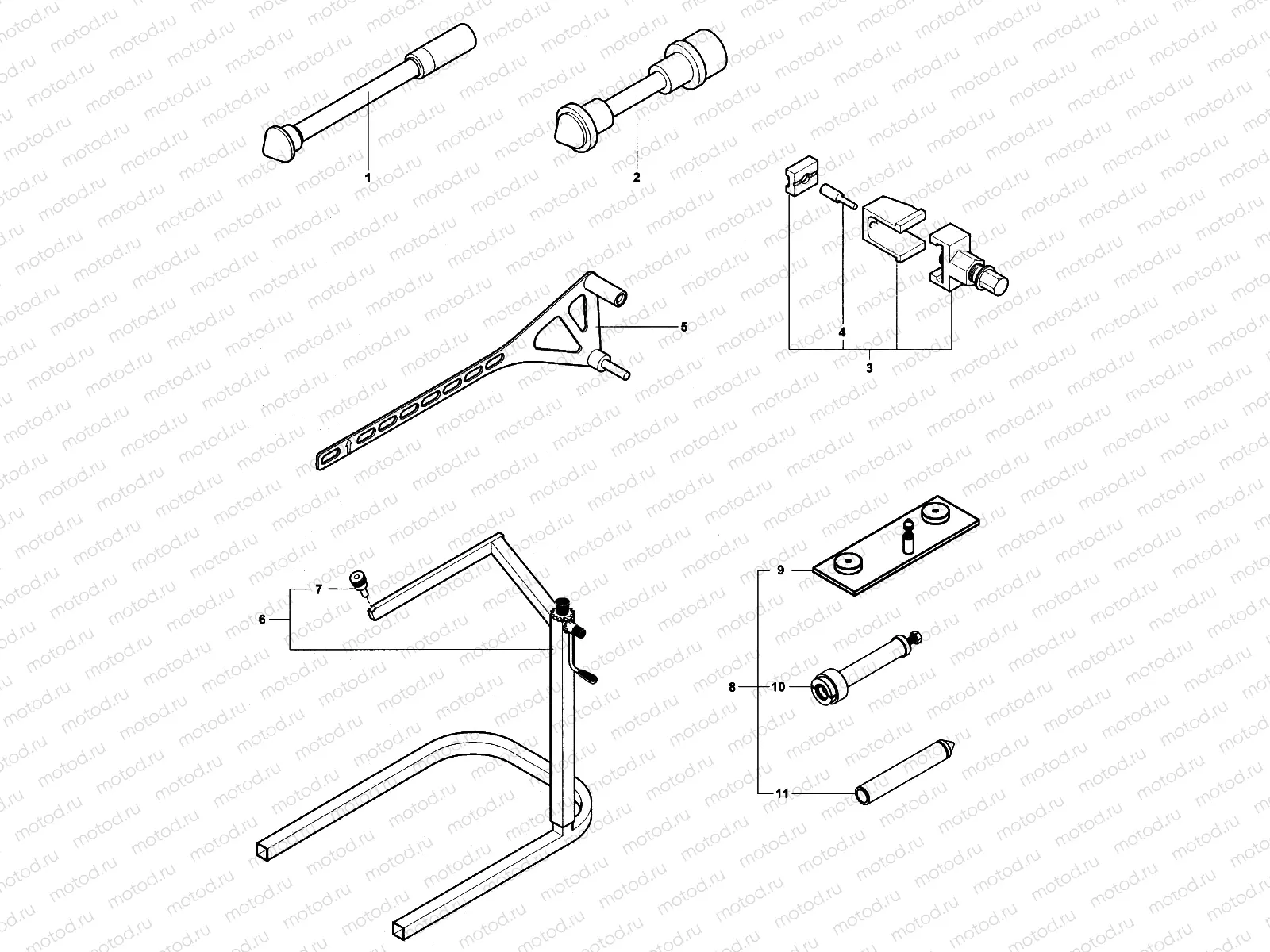 Service Tools Frame 2