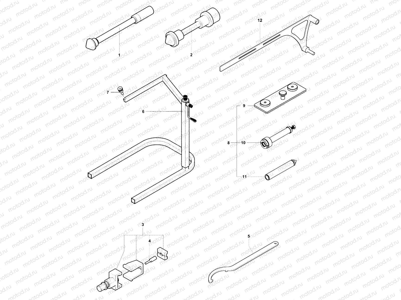Service Tools Frame 2