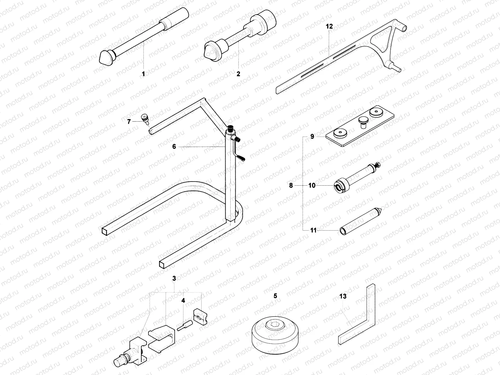 Service Tools Frame 2