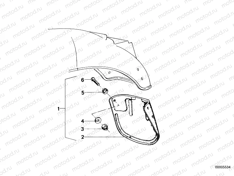 Set mud flaps, rear