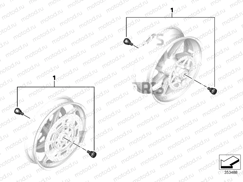 SET OF AXLE PROTECTORS