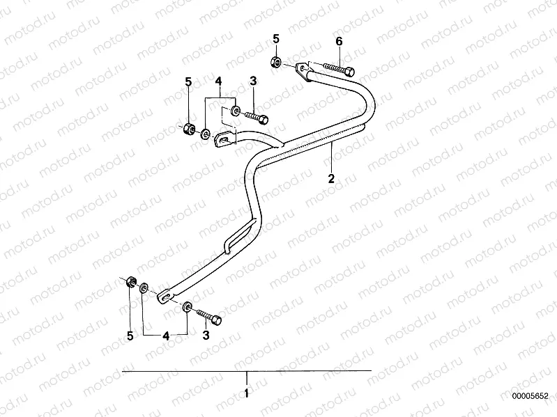 Set of case holders / integral case