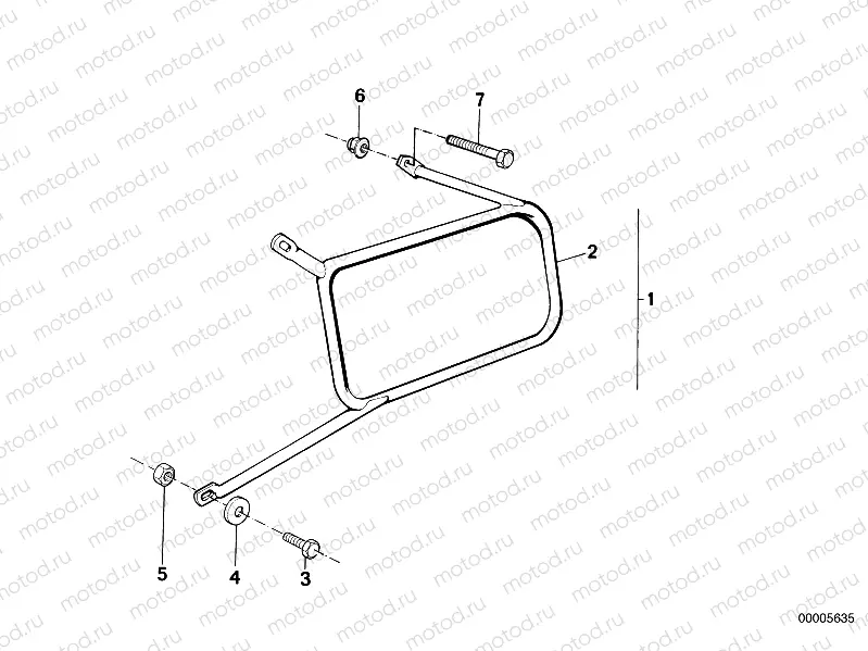 Set of case holders / touring case