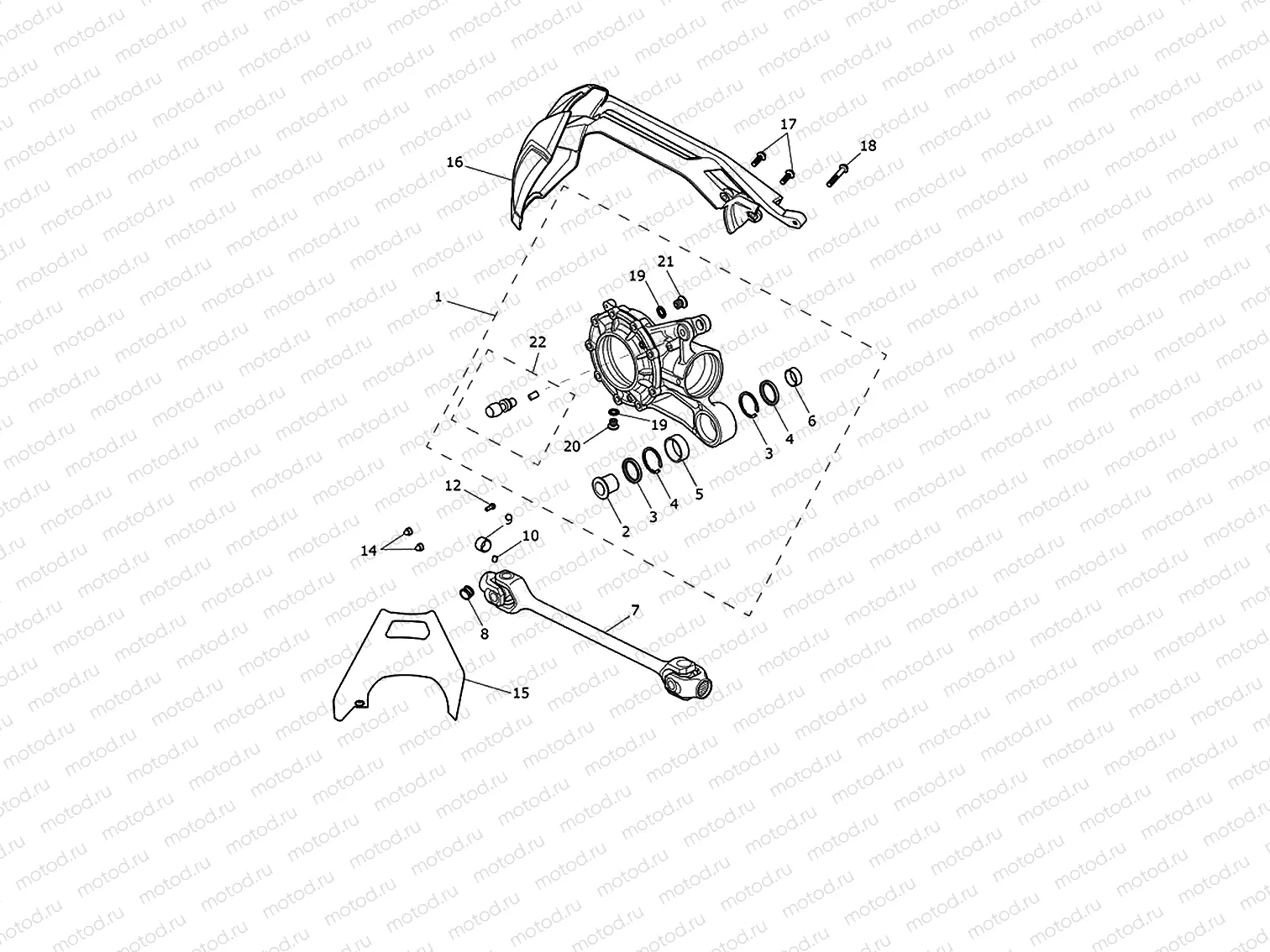 Shaft drive