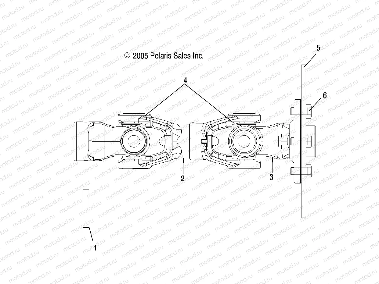 SHAFT | SHAFT, PROP, REAR - R07RH50AF/AR/AT (4999203249920324B09)
