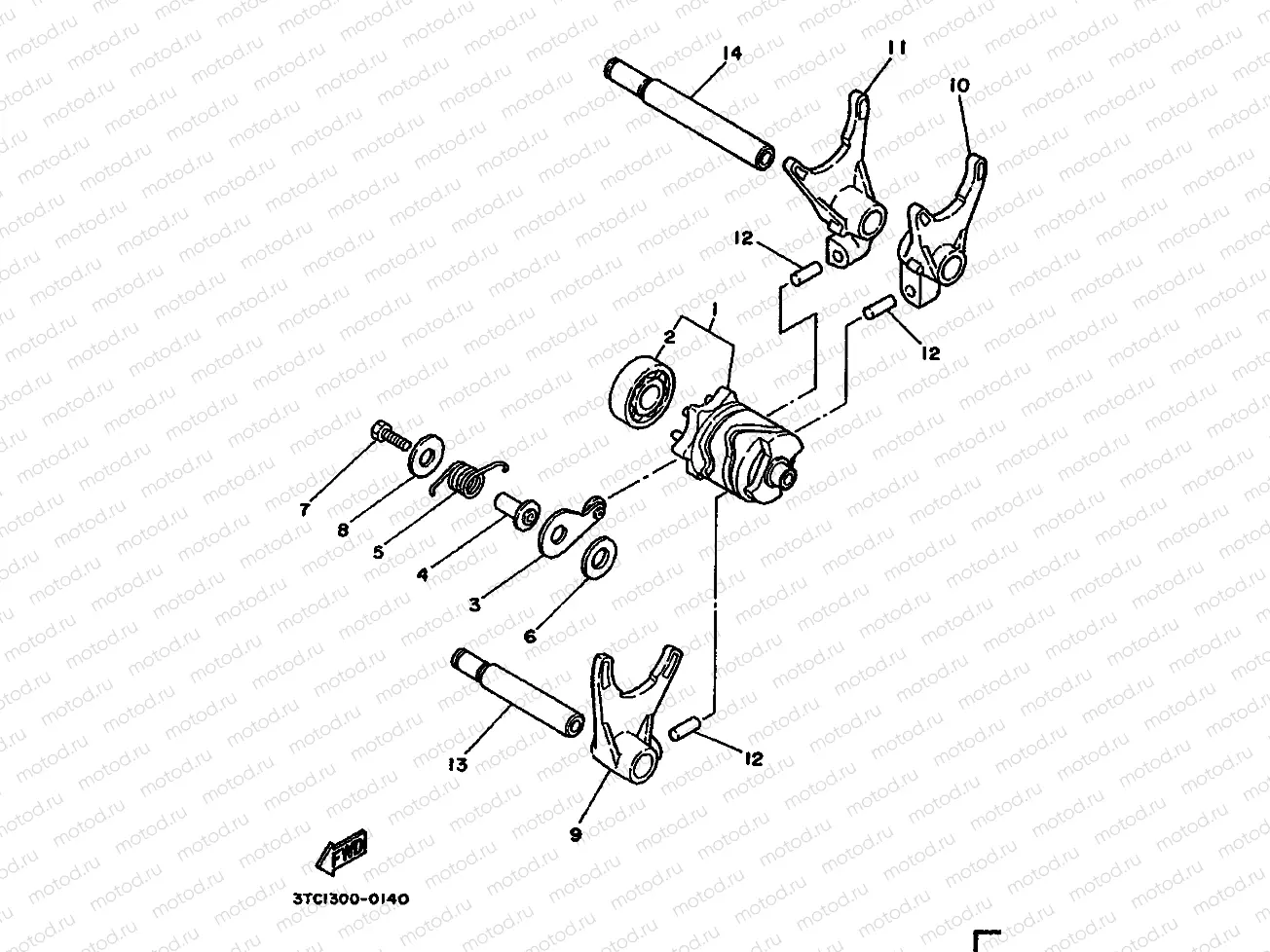 SHIFT CAM & FORK