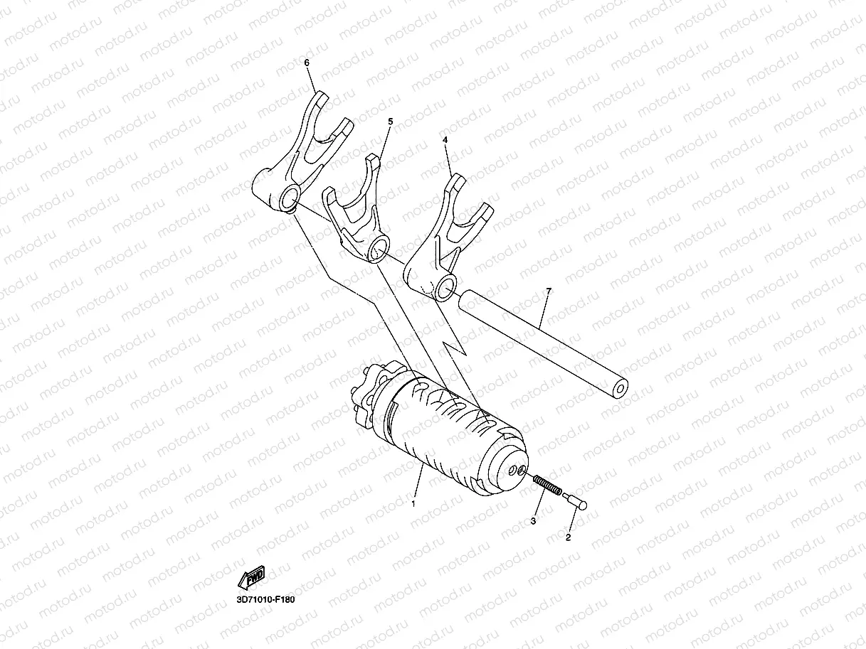 SHIFT CAM & FORK