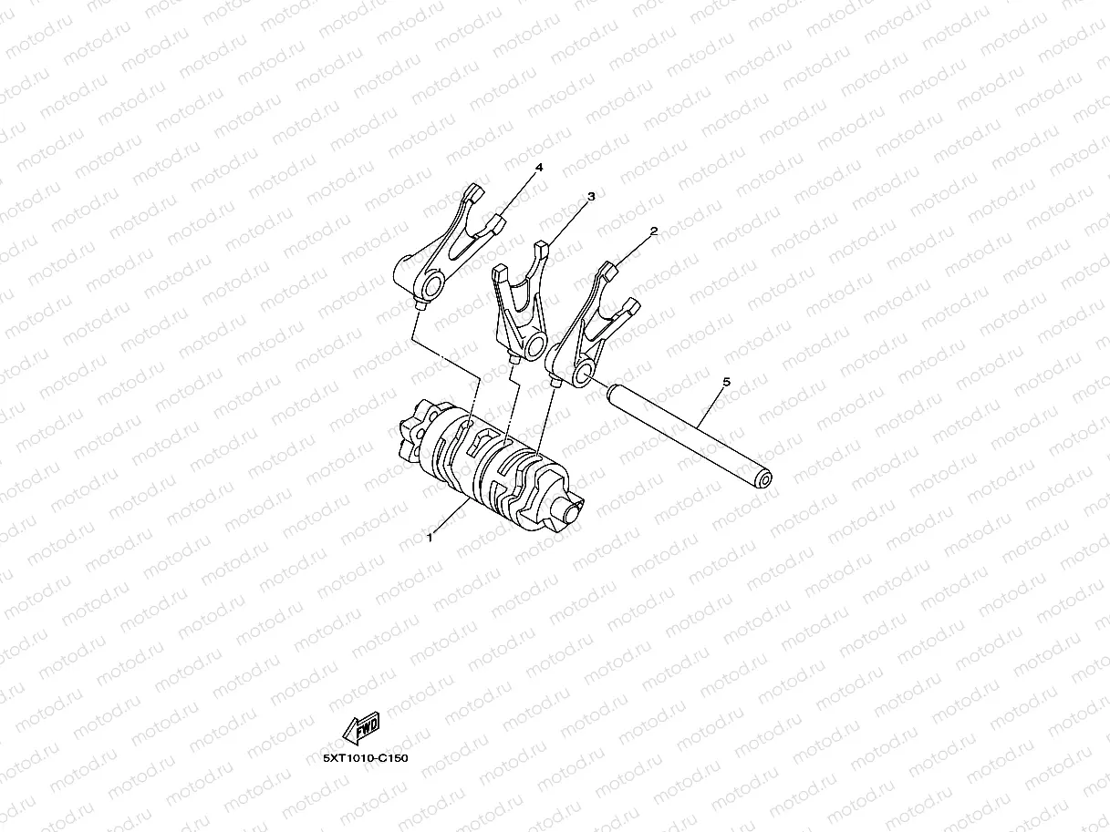 SHIFT CAM & FORK