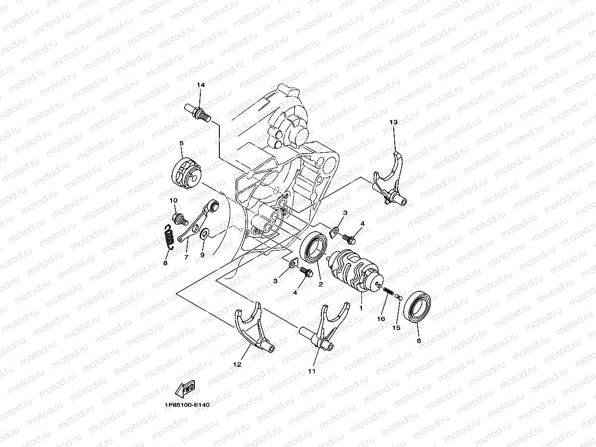SHIFT CAM & FORK
