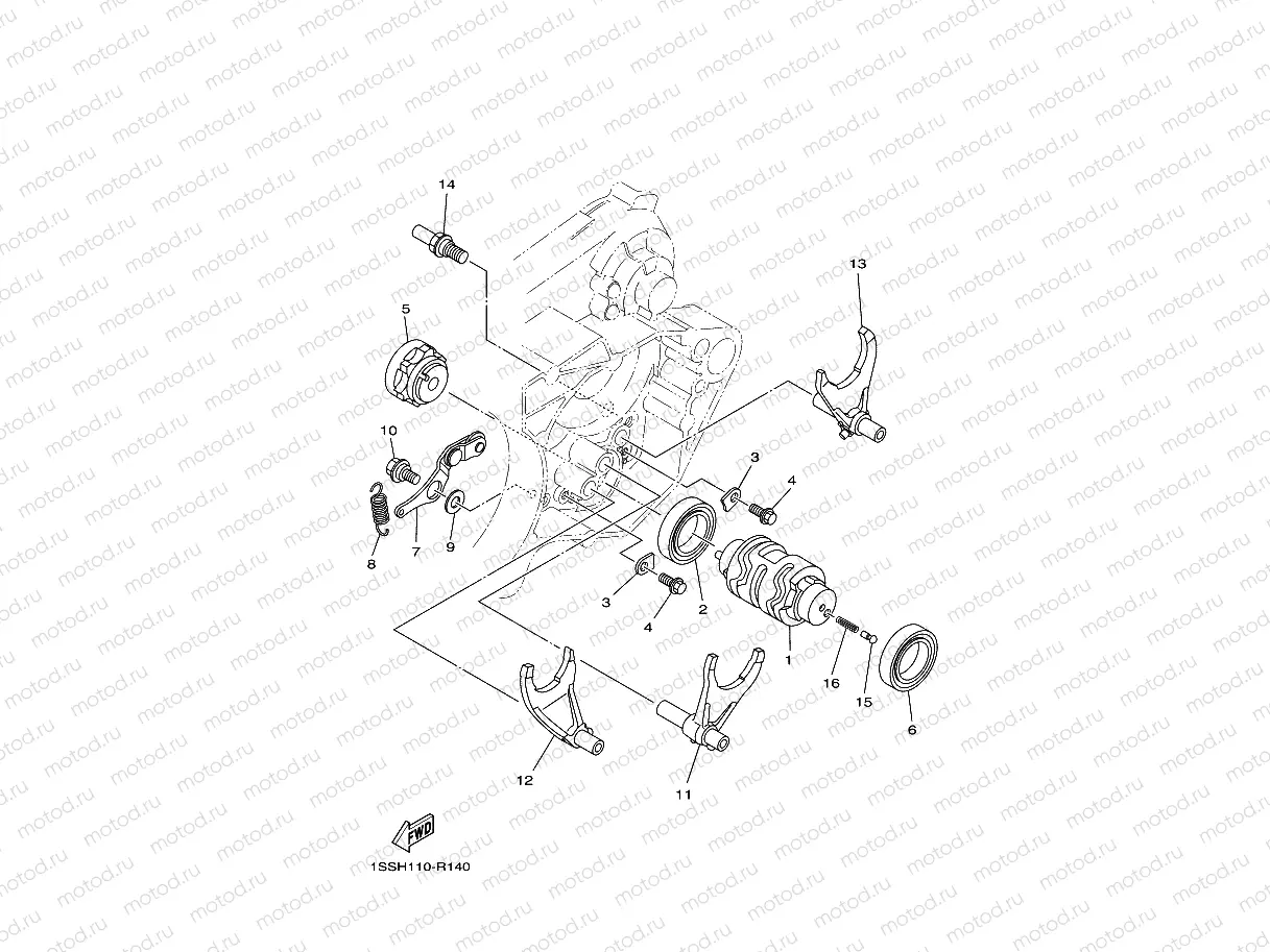 SHIFT CAM & FORK