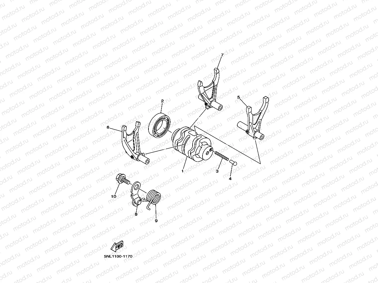 SHIFT CAM & FORK