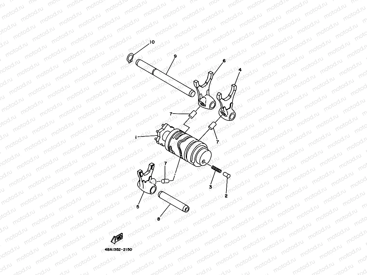 SHIFT CAM & FORK