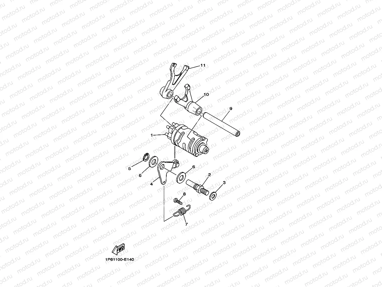 SHIFT CAM & FORK