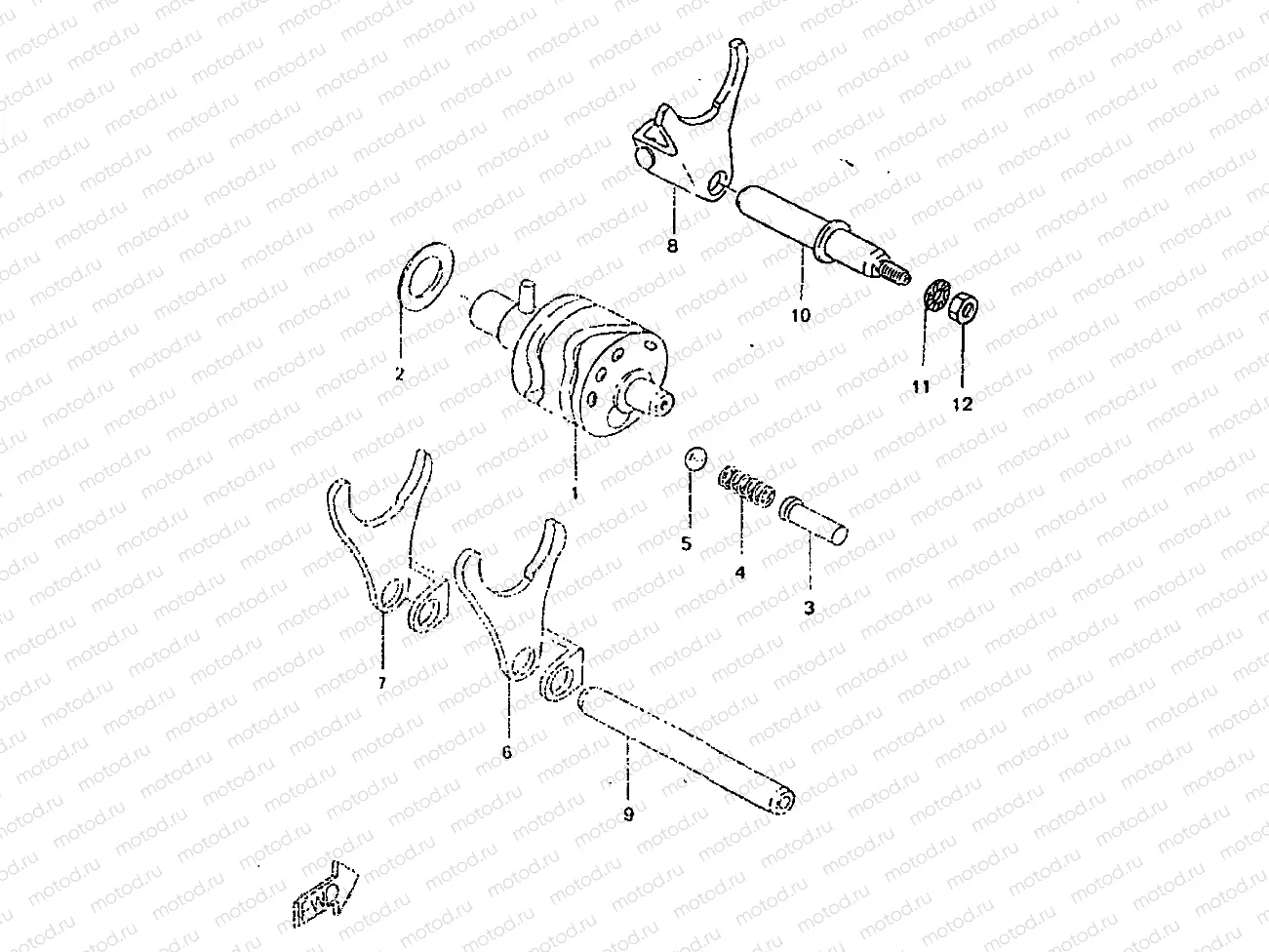 SHIFT CAM & FORK