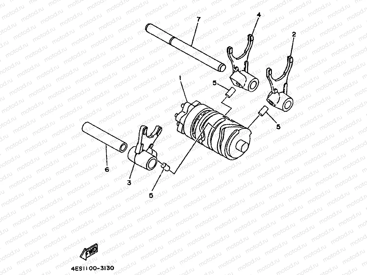 SHIFT CAM & FORK