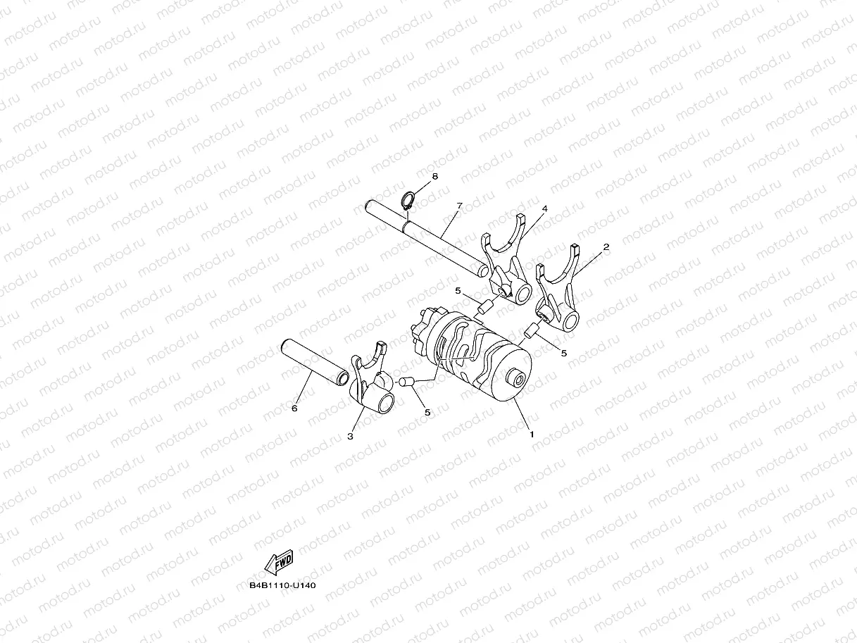 SHIFT CAM & FORK