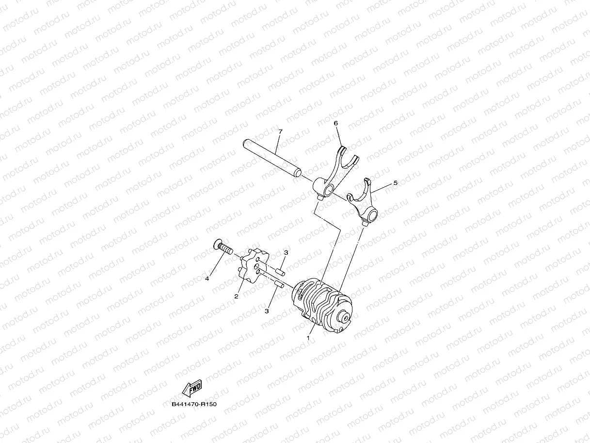 SHIFT CAM & FORK