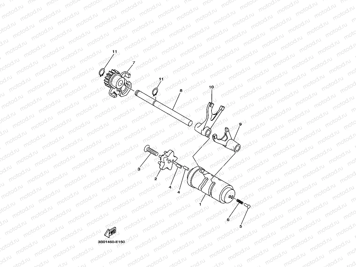 SHIFT CAM & FORK